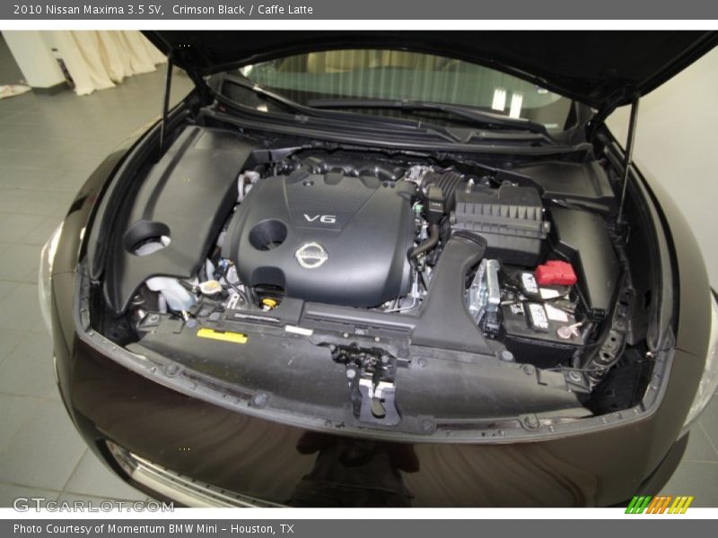 Crimson Black / Caffe Latte 2010 Nissan Maxima 3.5 SV