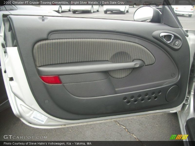 Bright Silver Metallic / Dark Slate Gray 2005 Chrysler PT Cruiser Touring Convertible