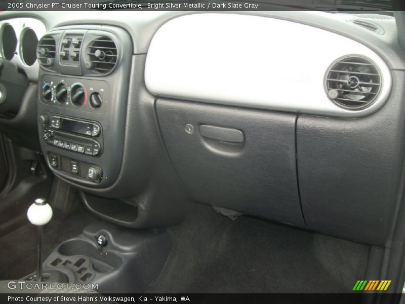 Bright Silver Metallic / Dark Slate Gray 2005 Chrysler PT Cruiser Touring Convertible