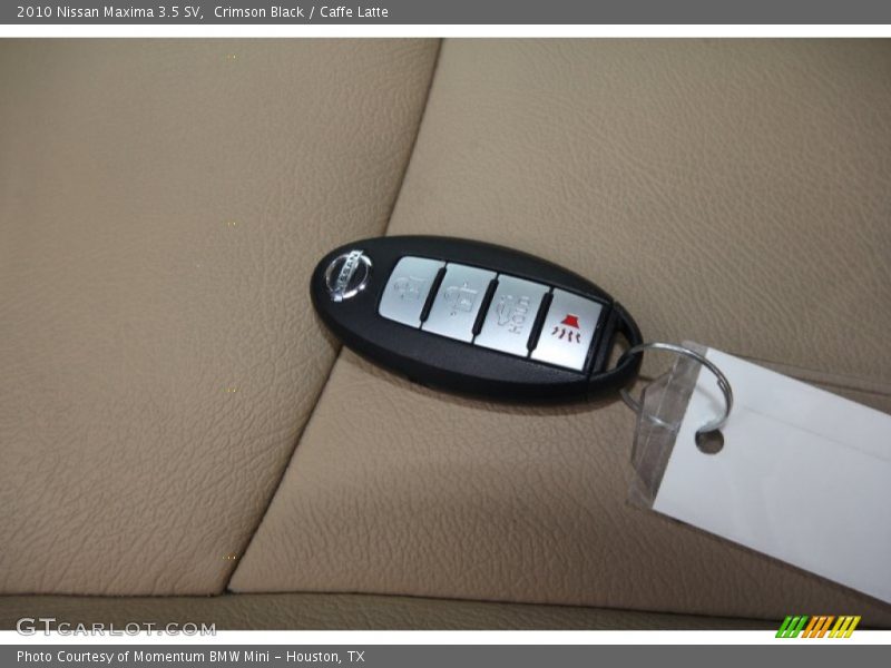 Crimson Black / Caffe Latte 2010 Nissan Maxima 3.5 SV