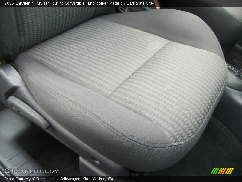 Bright Silver Metallic / Dark Slate Gray 2005 Chrysler PT Cruiser Touring Convertible