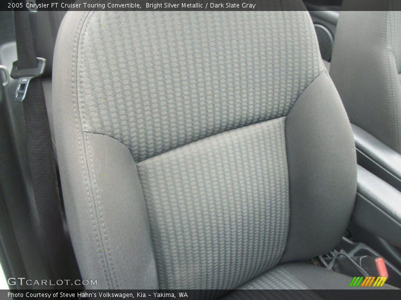 Bright Silver Metallic / Dark Slate Gray 2005 Chrysler PT Cruiser Touring Convertible