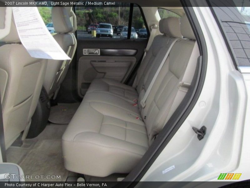 Light Sage Metallic / Medium Camel 2007 Lincoln MKX AWD