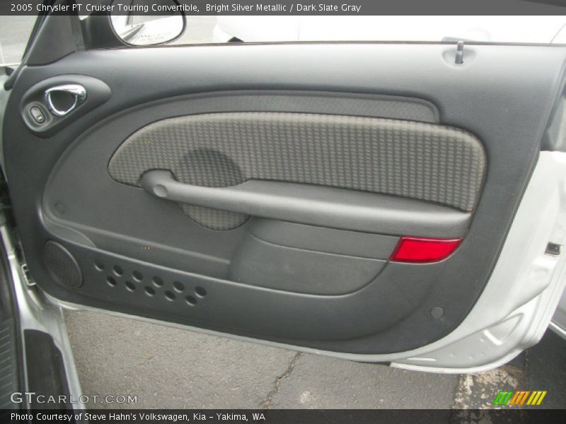 Bright Silver Metallic / Dark Slate Gray 2005 Chrysler PT Cruiser Touring Convertible