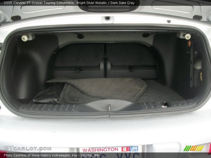 Bright Silver Metallic / Dark Slate Gray 2005 Chrysler PT Cruiser Touring Convertible