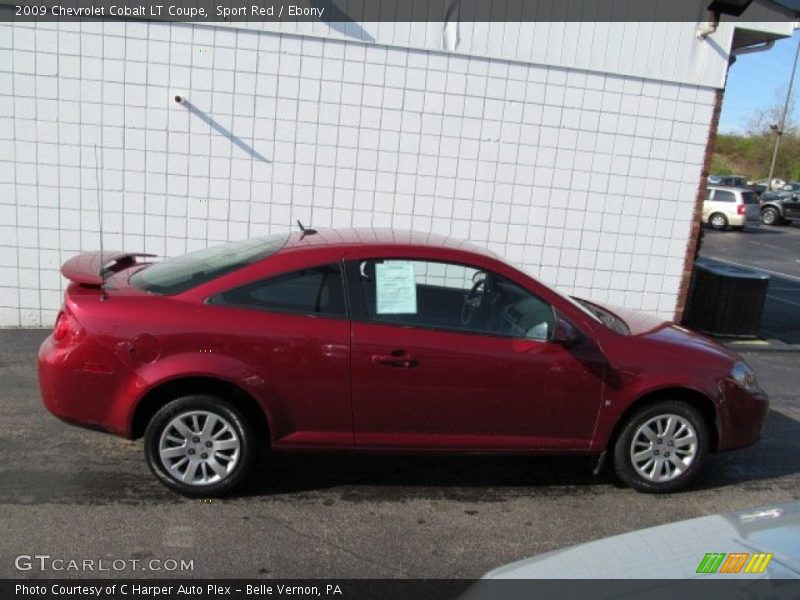Sport Red / Ebony 2009 Chevrolet Cobalt LT Coupe