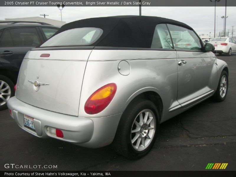 Bright Silver Metallic / Dark Slate Gray 2005 Chrysler PT Cruiser Touring Convertible
