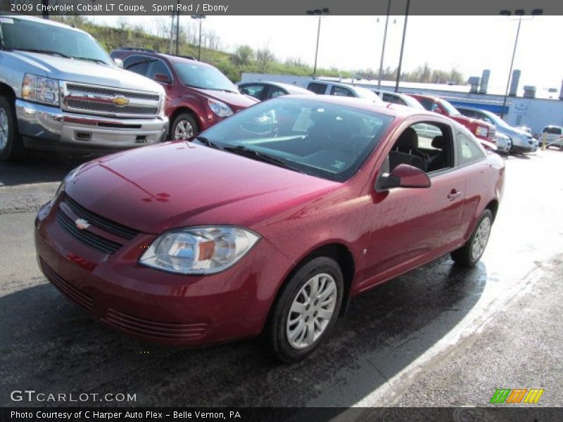 Sport Red / Ebony 2009 Chevrolet Cobalt LT Coupe