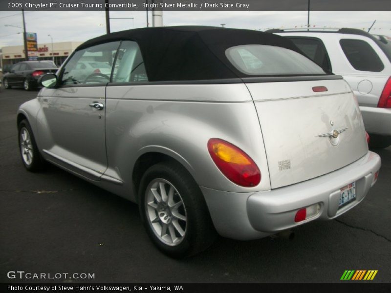 Bright Silver Metallic / Dark Slate Gray 2005 Chrysler PT Cruiser Touring Convertible