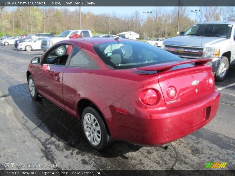Sport Red / Ebony 2009 Chevrolet Cobalt LT Coupe