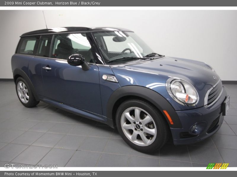 Horizon Blue / Black/Grey 2009 Mini Cooper Clubman