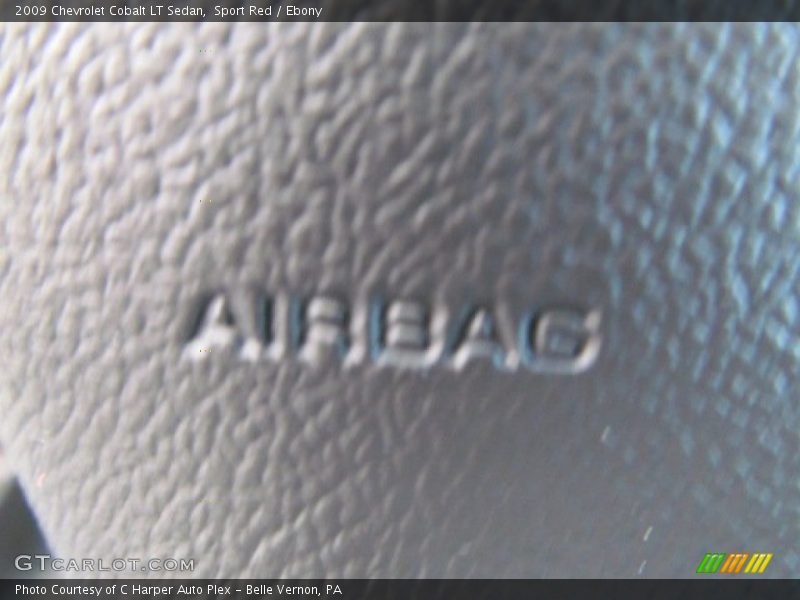 Sport Red / Ebony 2009 Chevrolet Cobalt LT Sedan