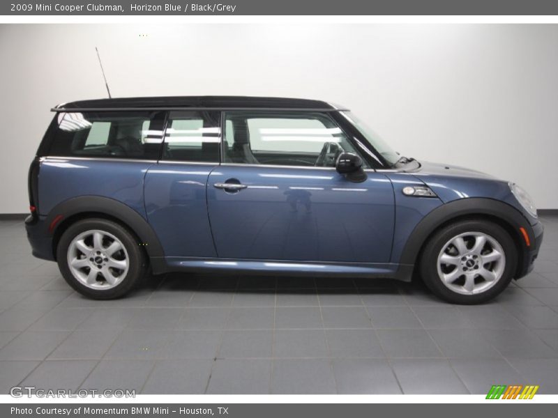 Horizon Blue / Black/Grey 2009 Mini Cooper Clubman