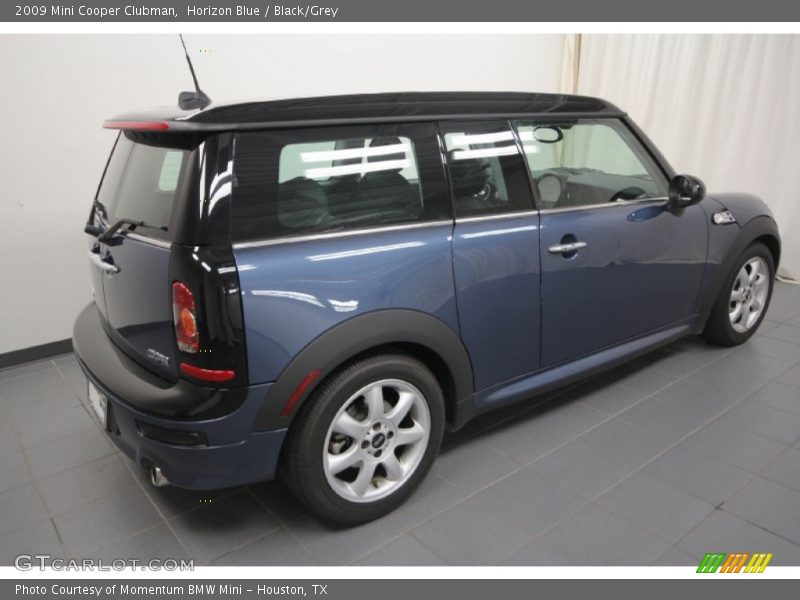 Horizon Blue / Black/Grey 2009 Mini Cooper Clubman