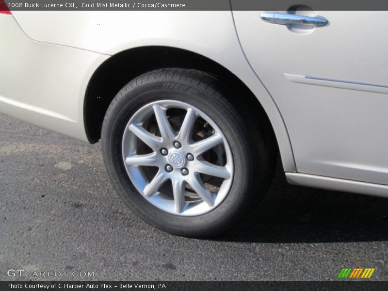 Gold Mist Metallic / Cocoa/Cashmere 2008 Buick Lucerne CXL