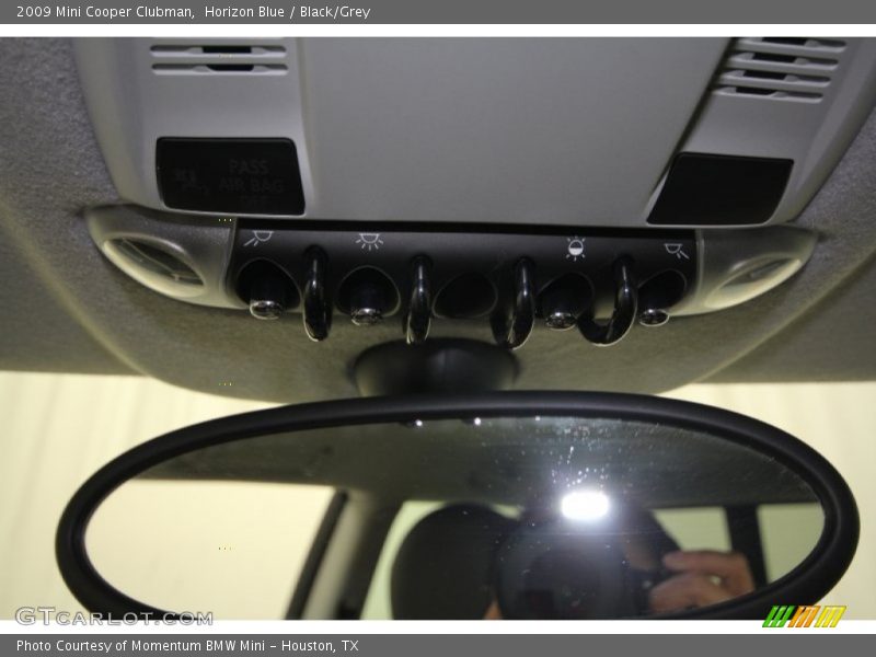 Horizon Blue / Black/Grey 2009 Mini Cooper Clubman
