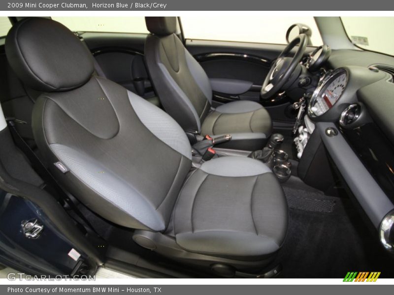 Horizon Blue / Black/Grey 2009 Mini Cooper Clubman