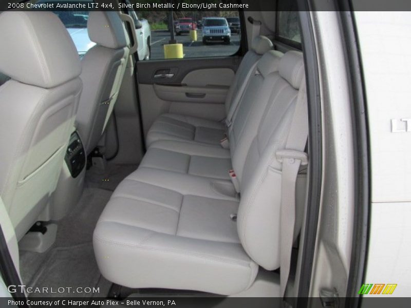 Silver Birch Metallic / Ebony/Light Cashmere 2008 Chevrolet Avalanche LTZ 4x4