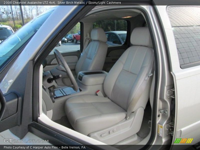 Silver Birch Metallic / Ebony/Light Cashmere 2008 Chevrolet Avalanche LTZ 4x4