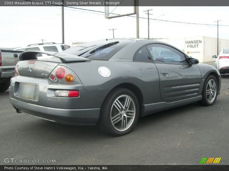 Sterling Silver Metallic / Midnight 2003 Mitsubishi Eclipse GTS Coupe
