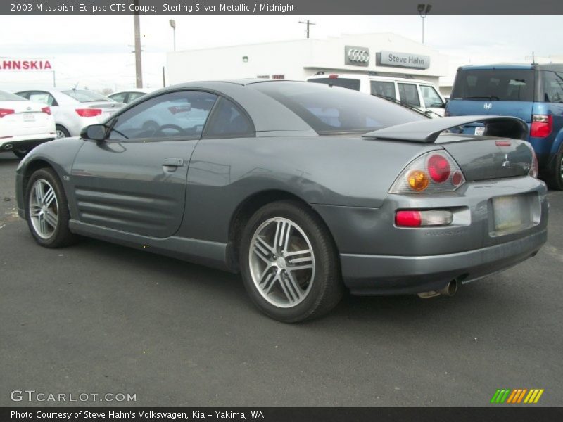Sterling Silver Metallic / Midnight 2003 Mitsubishi Eclipse GTS Coupe