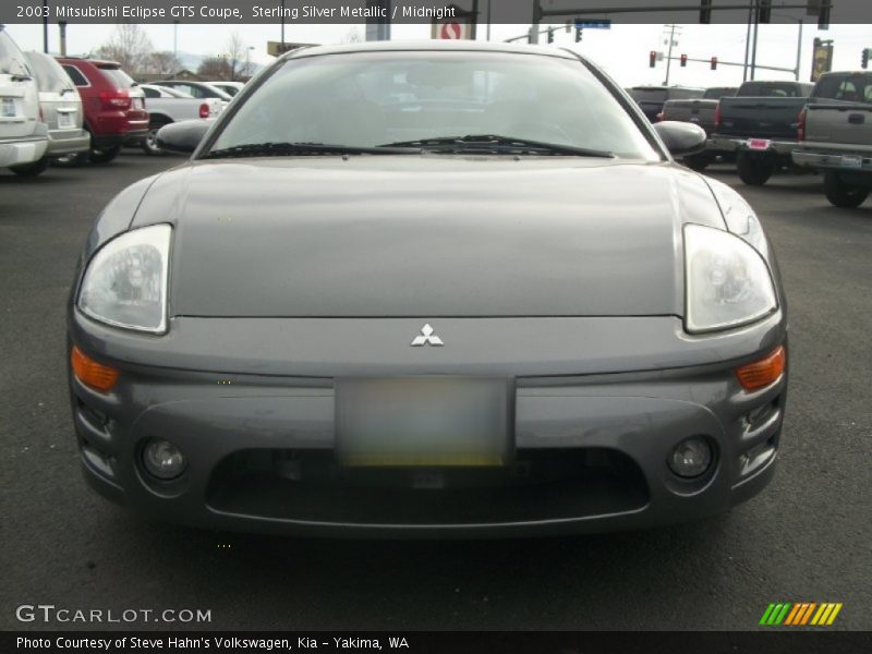 Sterling Silver Metallic / Midnight 2003 Mitsubishi Eclipse GTS Coupe