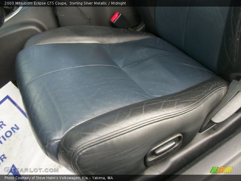 Sterling Silver Metallic / Midnight 2003 Mitsubishi Eclipse GTS Coupe