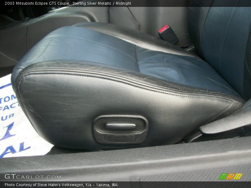 Sterling Silver Metallic / Midnight 2003 Mitsubishi Eclipse GTS Coupe