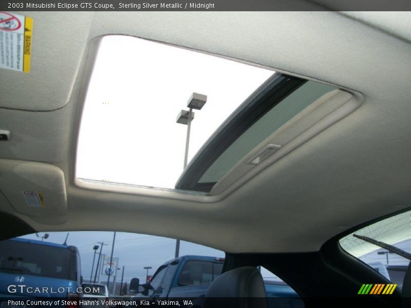 Sterling Silver Metallic / Midnight 2003 Mitsubishi Eclipse GTS Coupe