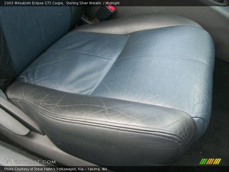 Sterling Silver Metallic / Midnight 2003 Mitsubishi Eclipse GTS Coupe