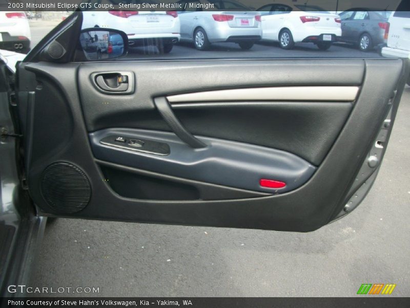 Sterling Silver Metallic / Midnight 2003 Mitsubishi Eclipse GTS Coupe