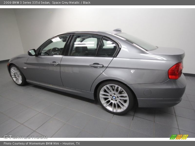 Space Grey Metallic / Black 2009 BMW 3 Series 335d Sedan