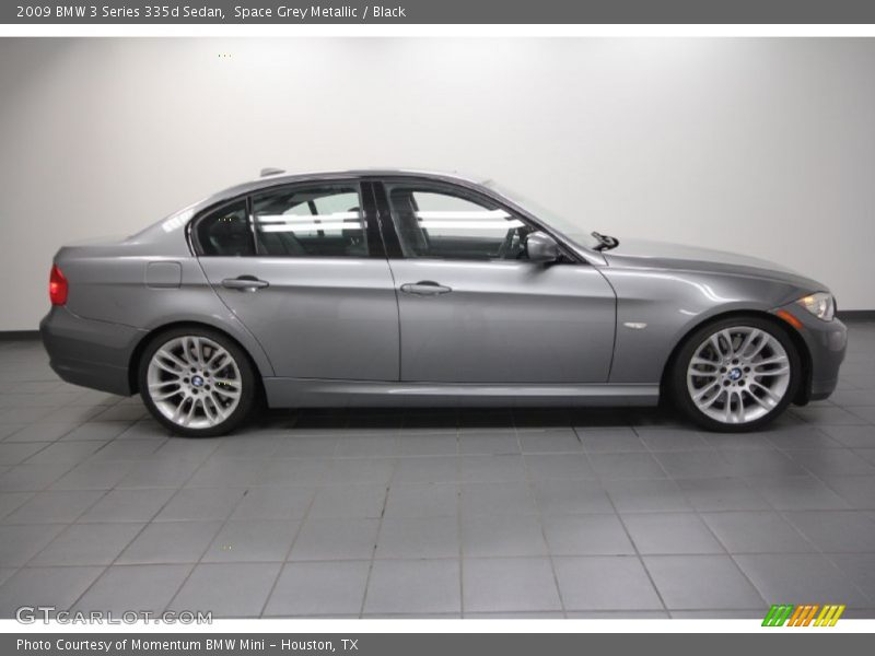 Space Grey Metallic / Black 2009 BMW 3 Series 335d Sedan