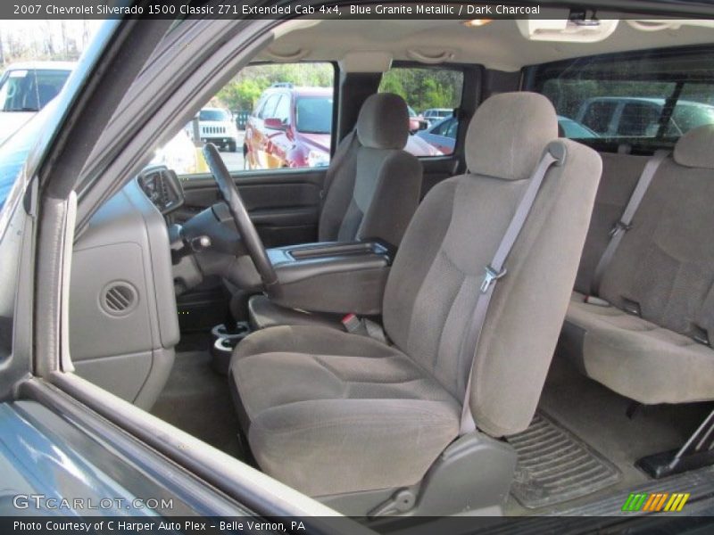 Blue Granite Metallic / Dark Charcoal 2007 Chevrolet Silverado 1500 Classic Z71 Extended Cab 4x4