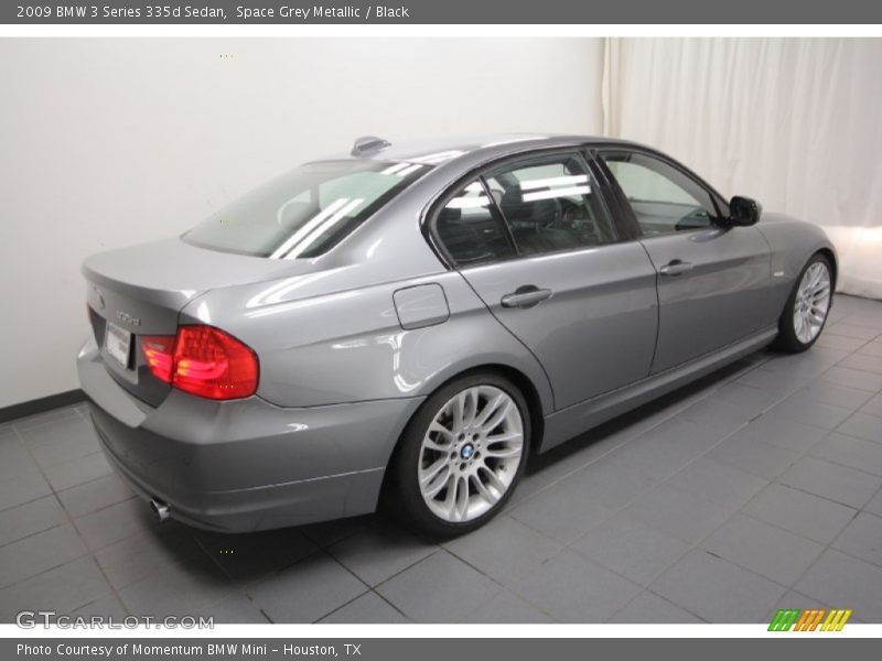 Space Grey Metallic / Black 2009 BMW 3 Series 335d Sedan
