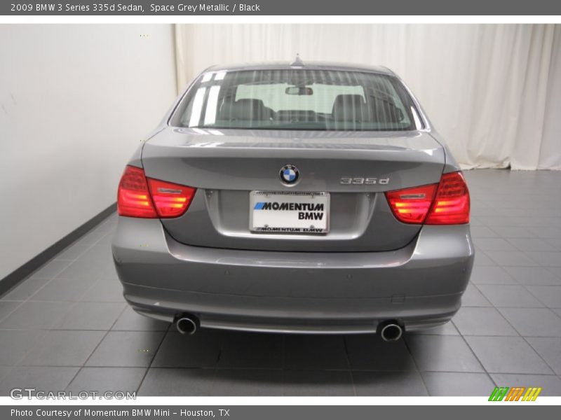 Space Grey Metallic / Black 2009 BMW 3 Series 335d Sedan