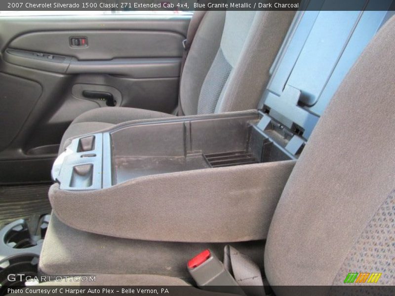 Blue Granite Metallic / Dark Charcoal 2007 Chevrolet Silverado 1500 Classic Z71 Extended Cab 4x4