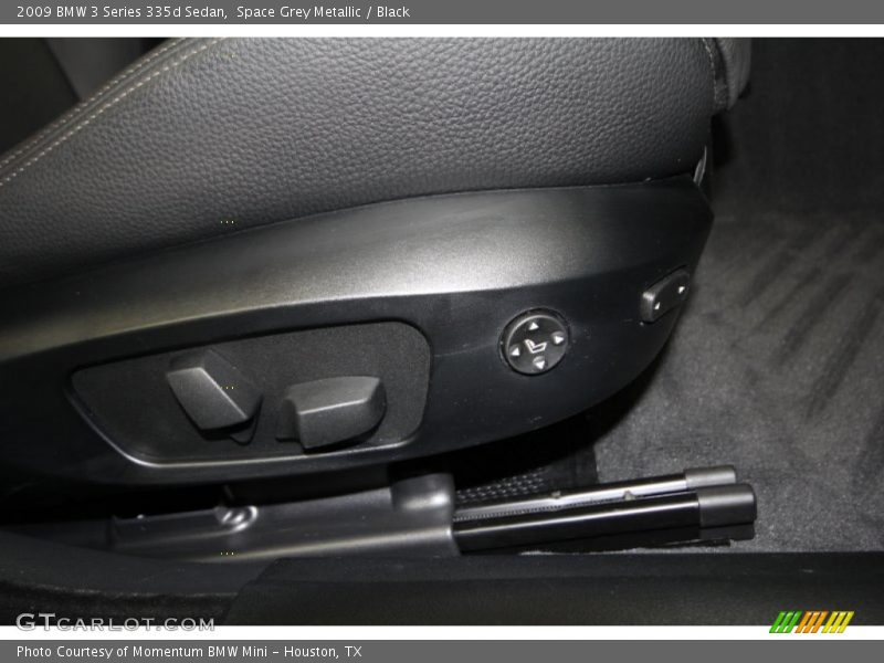 Space Grey Metallic / Black 2009 BMW 3 Series 335d Sedan