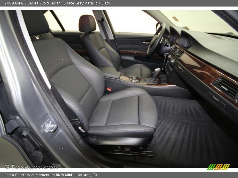 Space Grey Metallic / Black 2009 BMW 3 Series 335d Sedan