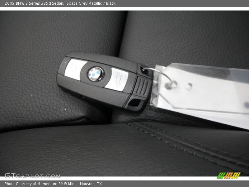 Space Grey Metallic / Black 2009 BMW 3 Series 335d Sedan