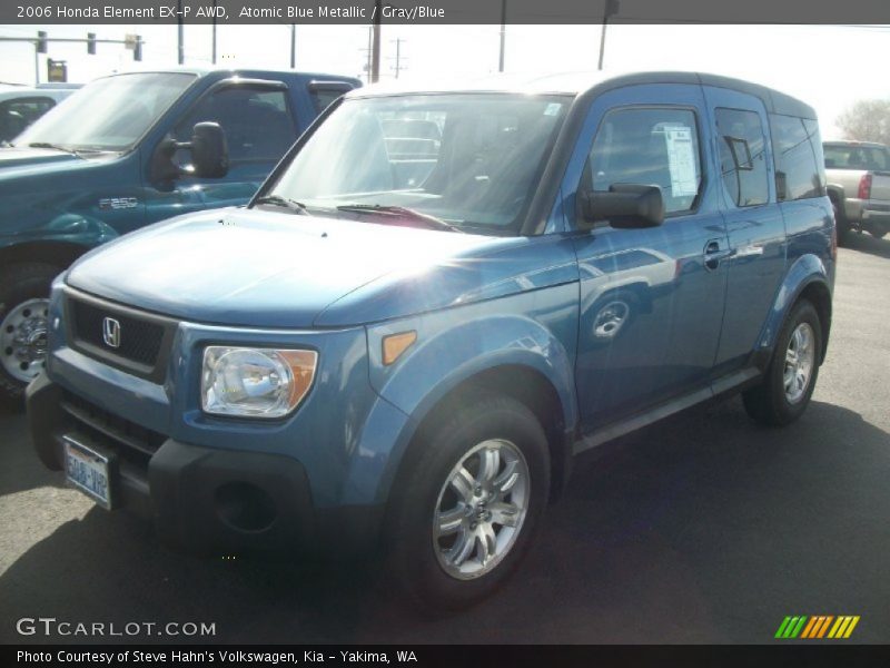 Atomic Blue Metallic / Gray/Blue 2006 Honda Element EX-P AWD