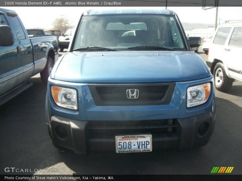 Atomic Blue Metallic / Gray/Blue 2006 Honda Element EX-P AWD