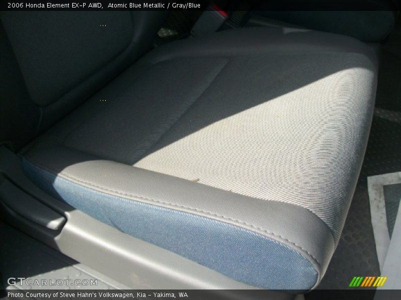Atomic Blue Metallic / Gray/Blue 2006 Honda Element EX-P AWD