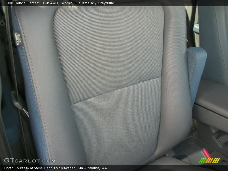 Atomic Blue Metallic / Gray/Blue 2006 Honda Element EX-P AWD