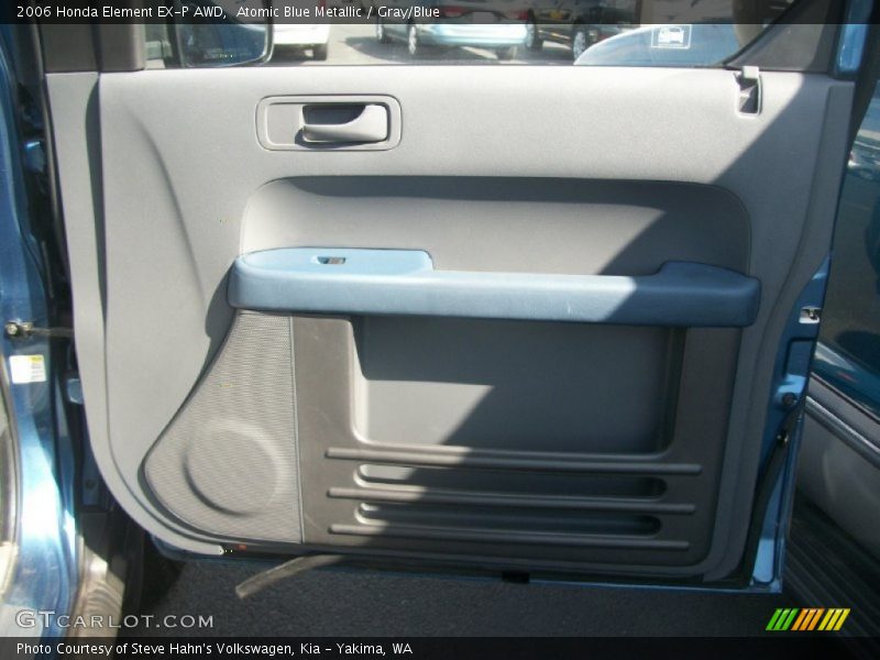 Atomic Blue Metallic / Gray/Blue 2006 Honda Element EX-P AWD