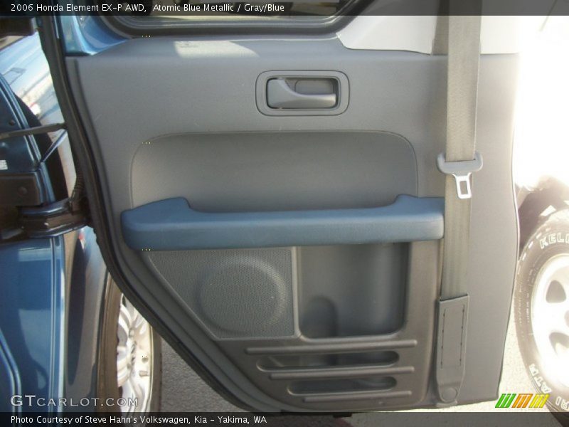 Atomic Blue Metallic / Gray/Blue 2006 Honda Element EX-P AWD