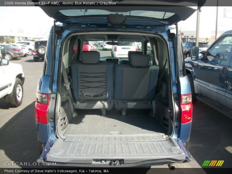 Atomic Blue Metallic / Gray/Blue 2006 Honda Element EX-P AWD