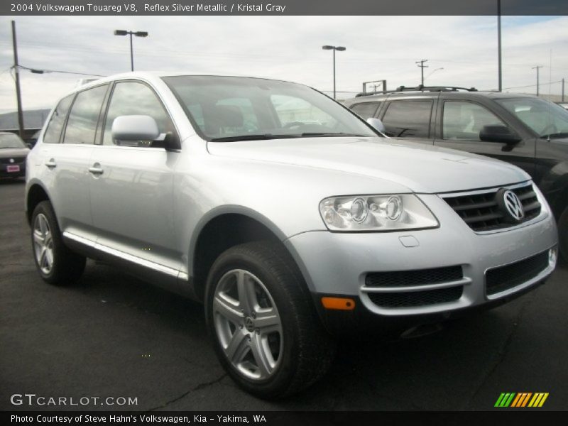 Reflex Silver Metallic / Kristal Gray 2004 Volkswagen Touareg V8