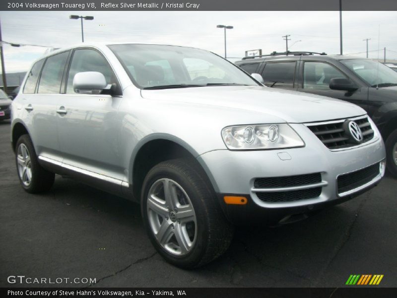 Reflex Silver Metallic / Kristal Gray 2004 Volkswagen Touareg V8