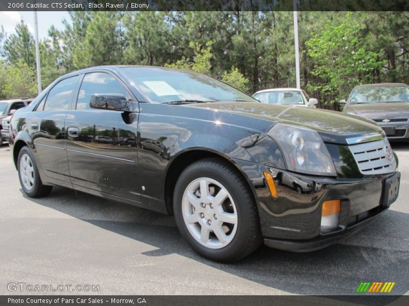 Black Raven / Ebony 2006 Cadillac CTS Sedan